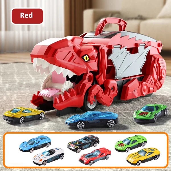 🚗 Transport Dinosaur Truck with Foldable Sliding
