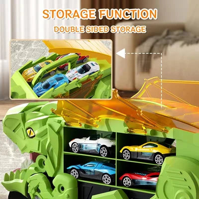 🚗 Transport Dinosaur Truck with Foldable Sliding