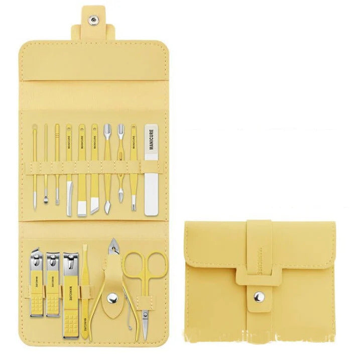 Good-Looking Foldable Stainless Steel Nail Clipper Set