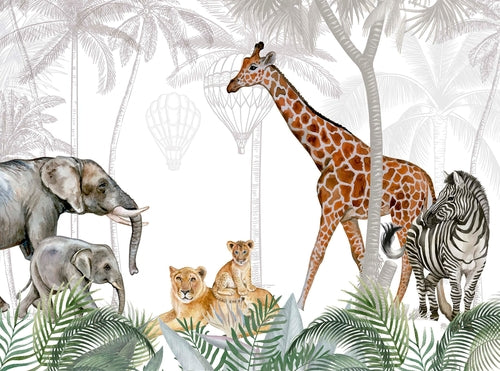 Safari Wallpaper Mural