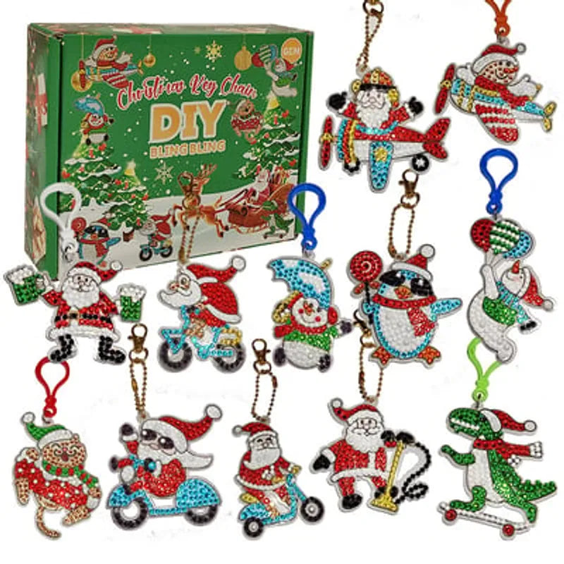 Christmas Diamond Painting Sticker Kit